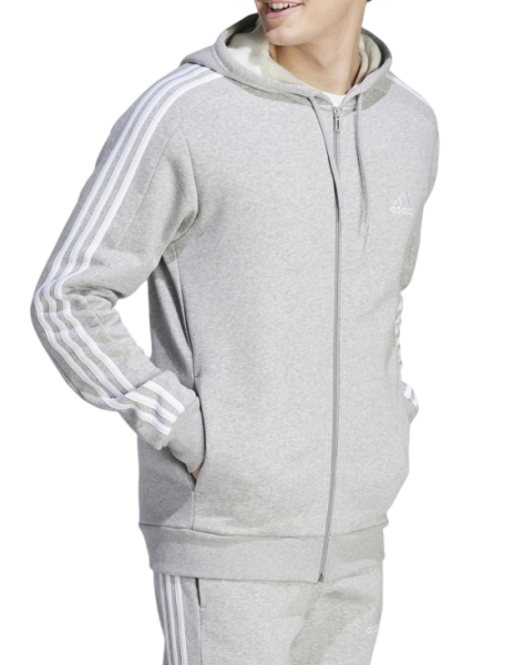 Толстовка с логотипом мужская / Серый / 52