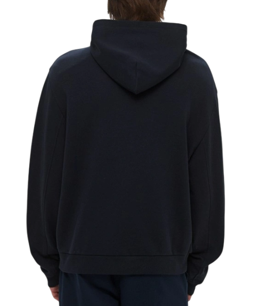 Худи с принтом мужское / Синий / 48