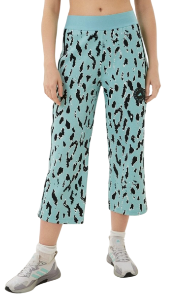 Брюки женские спортивные с принтом / Зеленый / 42