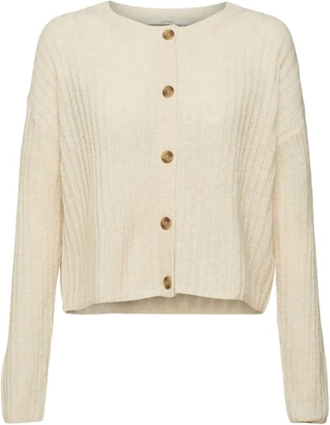 Кардиган прямого кроя женский / Бежевый / 42