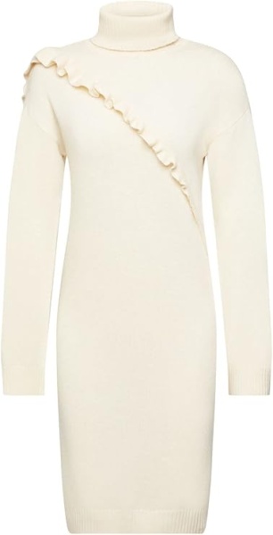 Платье с длинным рукавом женское / Белый / 42