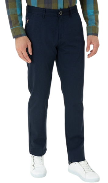 Брюки чиносы мужские / Тёмно-синий / 46
