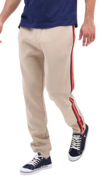 Брюки с лампасами мужские / Бежевый / 44