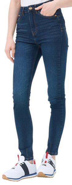 Джинсы зауженные женские / Тёмно-синий / 50