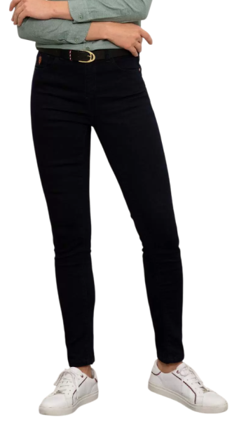 Джинсы зауженные женские / Тёмно-синий / 48