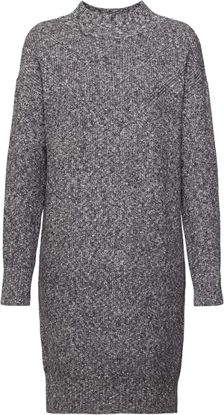 Платье с длинным рукавом женское / Серый / 40