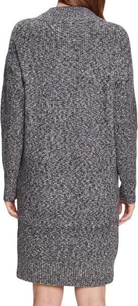 Платье с длинным рукавом женское / Серый / 40