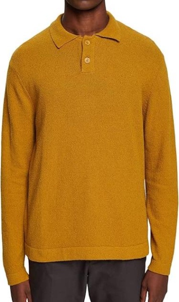 Джемпер прямого кроя мужской / Коричневый / 48