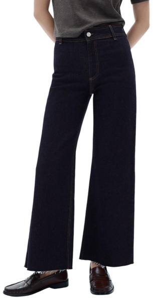 Джинсы с высокой посадкой женские / Голубой / 42