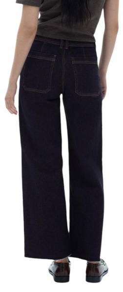 Джинсы с высокой посадкой женские / Голубой / 42