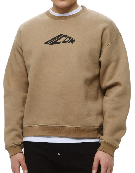 Свитшот с логотипом мужской / Хаки / 54