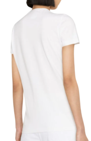 Футболка хлопковая женская / Белый / 46