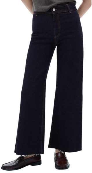 Джинсы с высокой посадкой женские / Голубой / 44