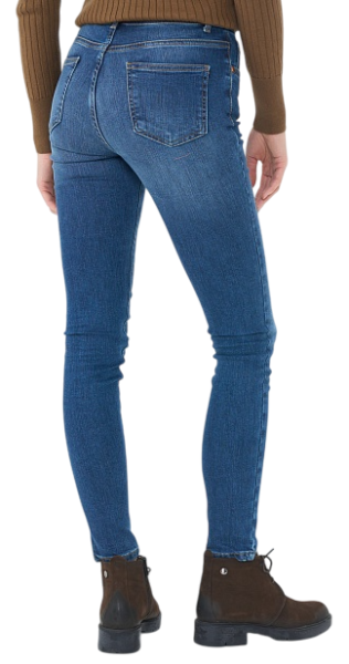 Джинсы скинни женские / Синий / 50