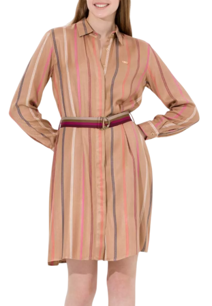 Платье-рубашка женское / Бежевый / 42