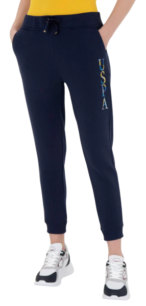 Брюки спортивные женские / Тёмно-синий / 46