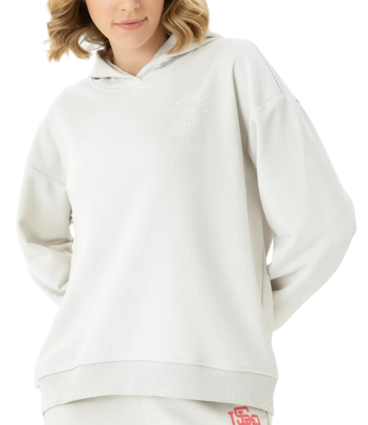 Худи с логотипом женское / Бежевый / 44