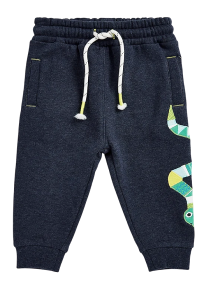 Брюки спортивные для мальчика / Тёмно-синий / 110