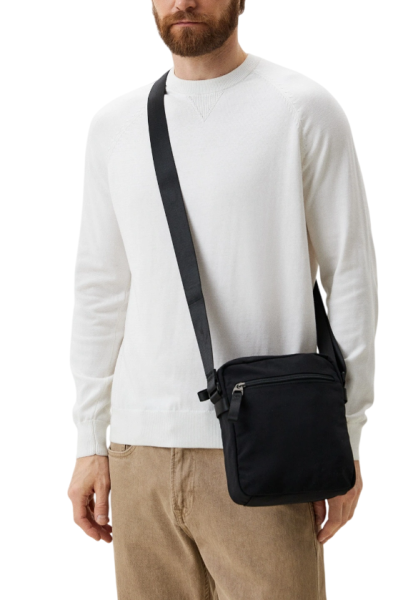 Сумка с логотипом мужская / Черный / ONE SIZE