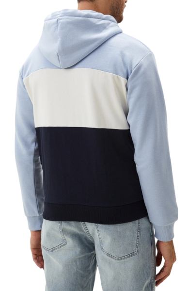 Толстовка с капюшоном мужская / Синий / 52