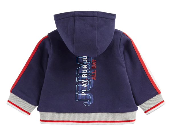 Толстовка утепленная для мальчика / Тёмно-синий / 110