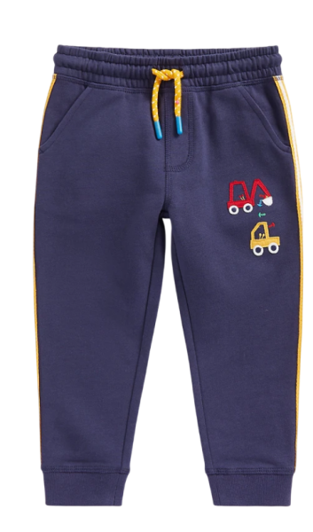 Брюки спортивные для мальчика / Тёмно-синий / 110