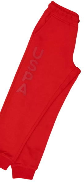 Брюки спортивные для мальчика / Красный / 146